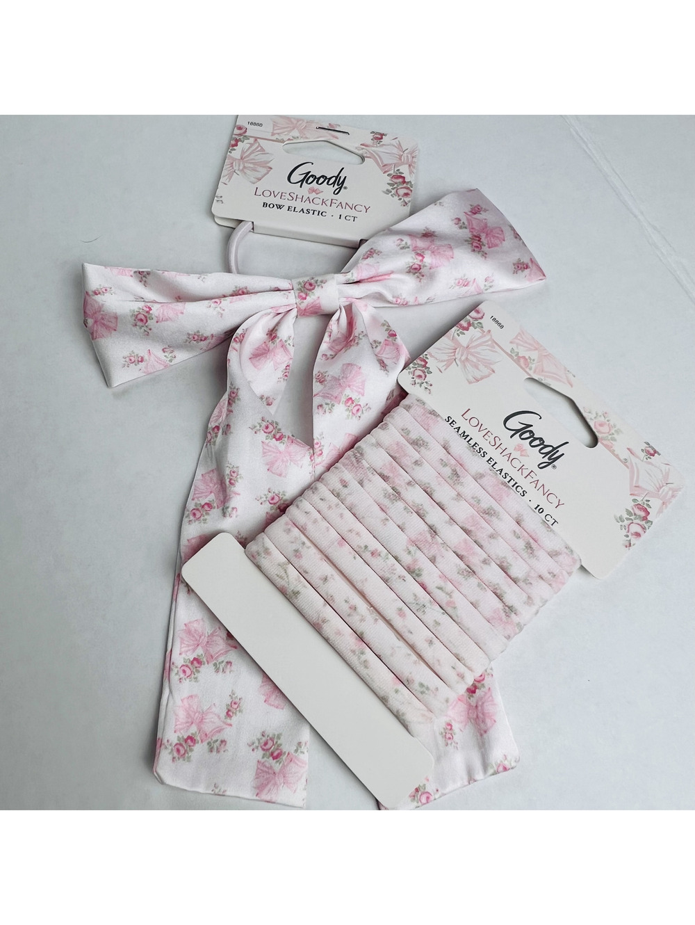 Goody x LoveShackFancy Pink Rosa Beaux & English Ivy Mini Bundle (elastics) NEW